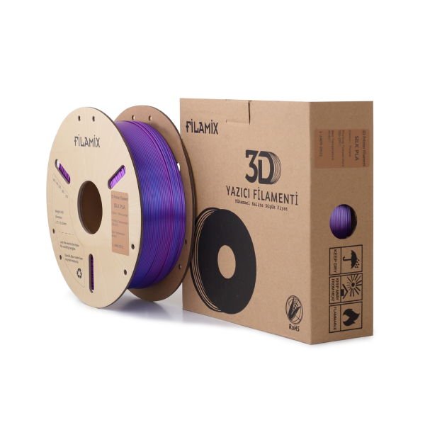 Filamix Silk 3D Filament MAVİ MOR