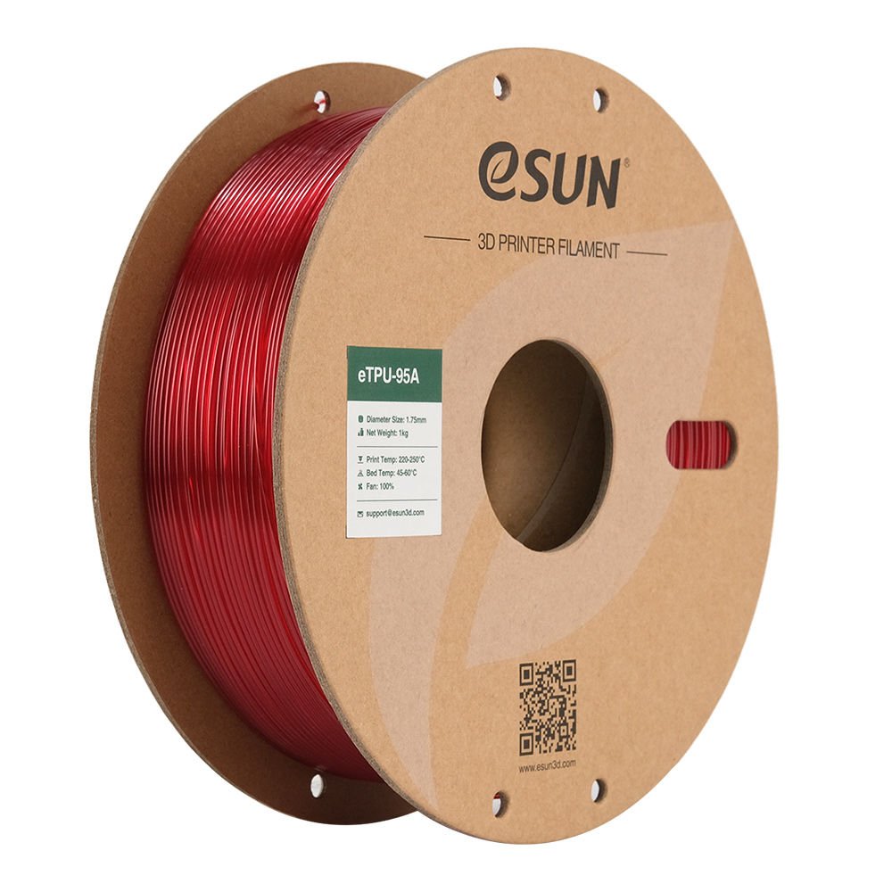 TPU-95A Transparent Red